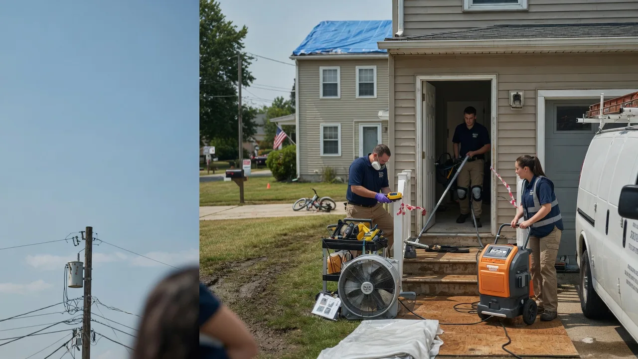 Water Damage Repair in Columbus, KS near me